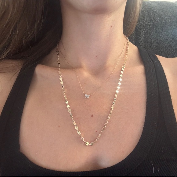 Kendra Scott Gold Disc Chain Necklace - Picture 2 of 2